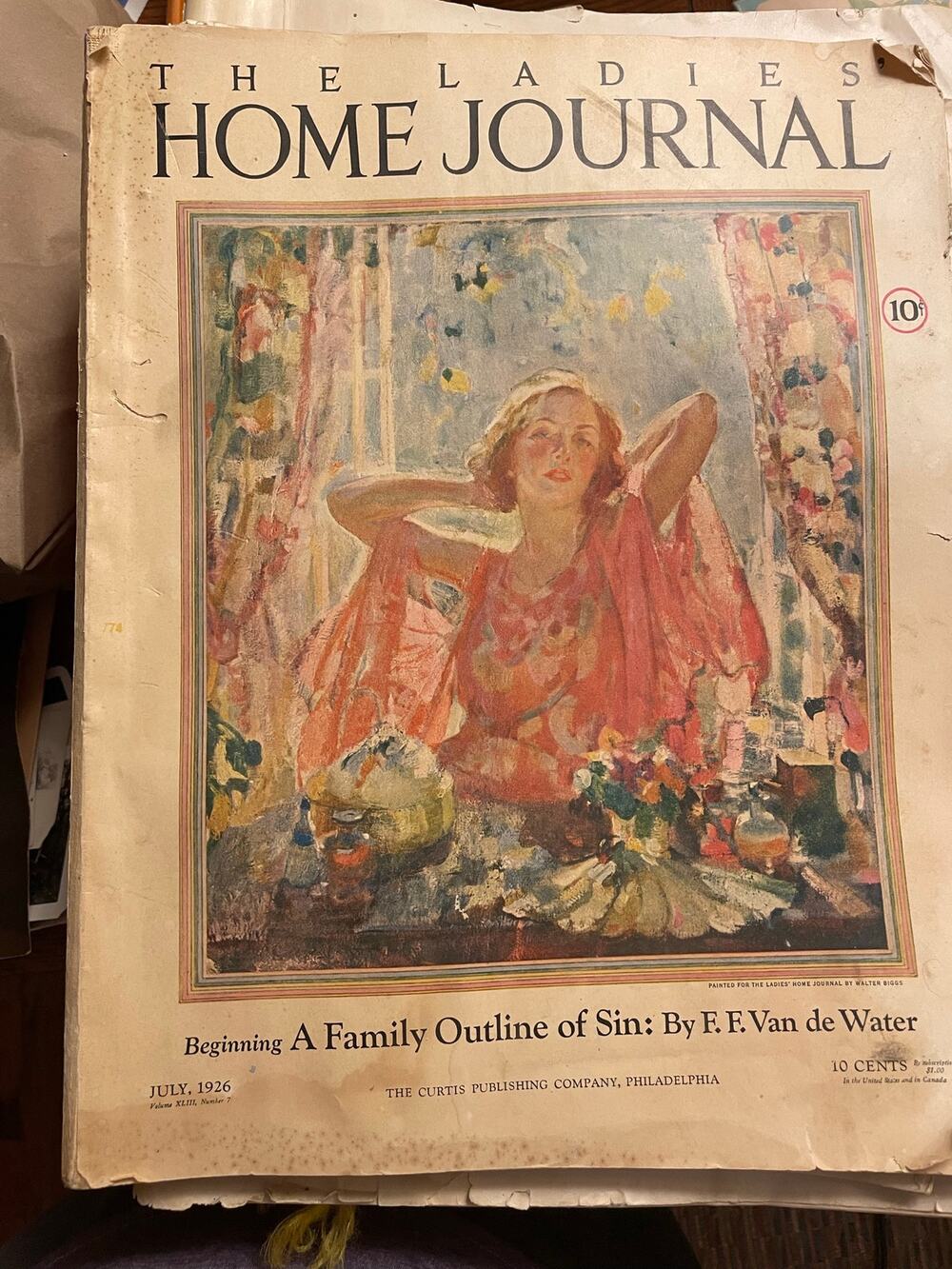 1926 Ladies Home Journal Magazine Vintage Ads Ford Packard Jell-O Campbell’s